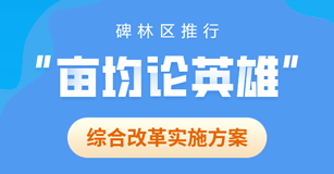 碑林区推行“亩均论英雄”综合改革实施方案